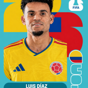 COLÔMBIA | Figurinhas da Copa 2026 | Avulsas
