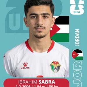 JORDÂNIA | Figurinhas da Copa 2026 | Avulsas