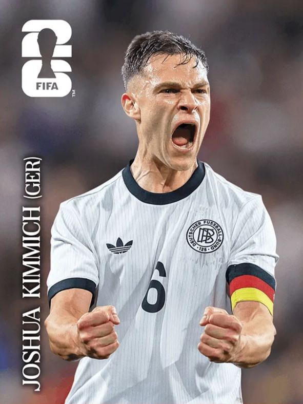 COCA-COLA Figurinhas da Copa 2026 | JOSHUA KIMMICH CC2