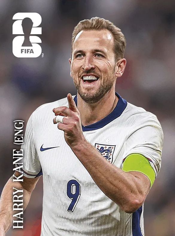 COCA-COLA Figurinhas da Copa 2026 | HARRY KANE CC3