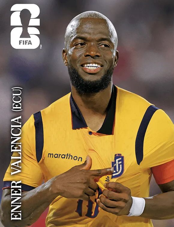 COCA-COLA Figurinhas da Copa 2026 | ENNER VALENCIA CC8