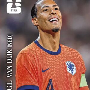 COCA-COLA Figurinhas da Copa 2026 | VIRGIL VAN DIJK CC10