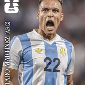 COCA-COLA Figurinhas da Copa 2026 | LAUTARO MARTÍNEZ CC13
