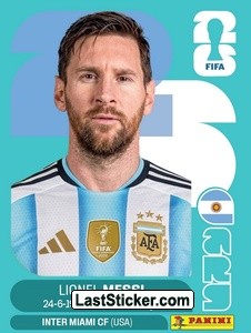 ARGENTINA | Figurinhas da Copa 2026 | Avulsas