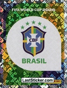 ESCUDO DO BRASIL | Figurinhas da Copa 2026 | Avulsas