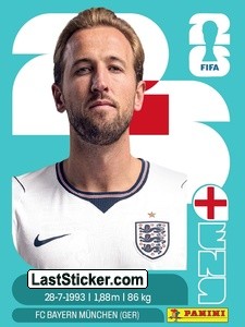 INGLATERRA | Figurinhas da Copa 2026 | Avulsas
