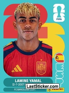 ESPANHA | Figurinhas da Copa 2026 | Avulsas