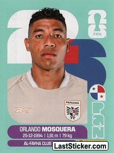 Panamá | Figurinhas da Copa 2026 | Avulsas